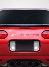 1997-2004 Chevrolet Corvette C5 Carbon Creations ZR Edition Wing Trunk Lid Spoiler - 1 Piece                                     - 105702 - Image 6