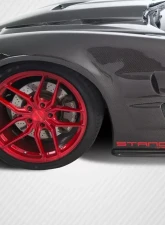 2005-2013 Chevrolet Corvette C6 Carbon Creations ZR Edition Front Fenders - 2 Piece                                     - 105774 - Image 9
