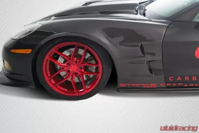 2005-2013 Chevrolet Corvette C6 Carbon Creations ZR Edition Front Fenders - 2 Piece - 105774