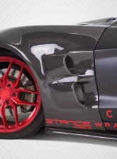 2005-2013 Chevrolet Corvette C6 Carbon Creations ZR Edition Front Fenders - 2 Piece                                     - 105774 - Image 2