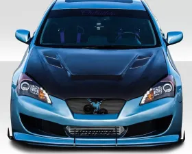 2010-2012 Hyundai Genesis Coupe 2DR Duraflex Circuit Front Bumper Cover - 1 Piece