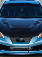 2010-2012 Hyundai Genesis Coupe 2DR Duraflex Circuit Front Bumper Cover - 1 Piece                                     - 105828 - Image 2