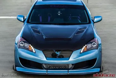 2010-2012 Hyundai Genesis Coupe 2DR Duraflex Circuit Front Bumper Cover - 1 Piece - 105828