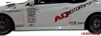 2010-2016 Hyundai Genesis Coupe 2DR Duraflex Circuit Side Skirts Rocker Panels - 2 Piece - 105829