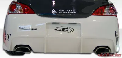 2010-2016 Hyundai Genesis Coupe 2DR Duraflex Circuit Rear Bumper Cover - 1 Piece - 105830