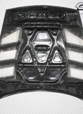 2009-2020 Nissan 370Z Z34 Carbon Creations Circuit Hood - 1 Piece                                     - 105852 - Image 7