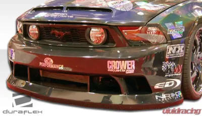 2010-2012 Ford Mustang Duraflex Circuit Front Bumper Cover - 1 Piece - 105857