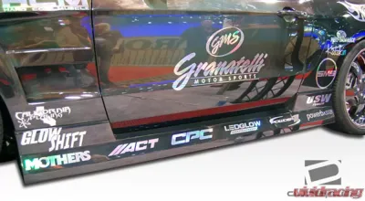 2005-2014 Ford Mustang Duraflex Circuit Side Skirts Rocker Panels - 2 Piece - 105858