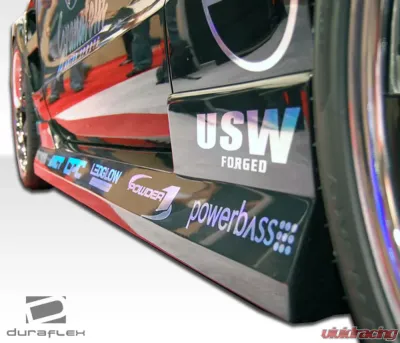 2005-2014 Ford Mustang Duraflex Circuit Side Skirts Rocker Panels - 2 Piece - 105858