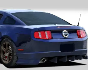 2010-2012 Ford Mustang Duraflex Circuit Rear Bumper Cover - 1 Piece
