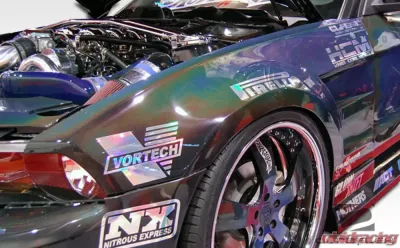 2010-2014 Ford Mustang Duraflex Circuit Fenders - 2 Piece - 105860