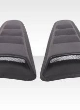 2010-2014 Ford Mustang Duraflex Circuit Window Scoop Louvers - 2 Piece                                     - 105867 - Image 3