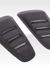 2010-2014 Ford Mustang Duraflex Circuit Window Scoop Louvers - 2 Piece                                     - 105867 - Image 6