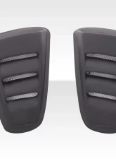 2010-2014 Ford Mustang Duraflex Circuit Window Scoop Louvers - 2 Piece                                     - 105867 - Image 7