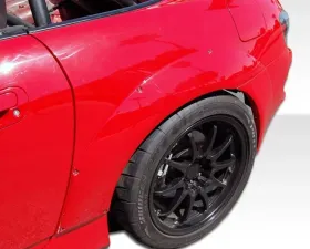 2000-2009 Honda S2000 Duraflex A-Sport Rear Fender Flares - 4 Piece