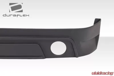 2010-2013 Chevrolet Camaro V6 Duraflex Racer Rear Lip Under Spoiler Air Dam - 1 Piece - 105984