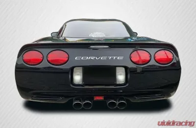 1997-2004 Chevrolet Corvette C5 Carbon Creations S-Design Wing Trunk Lid Spoiler - 1 Piece - 106045