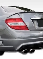 2008-2014 Mercedes C Class W204 Duraflex W-1 Rear Bumper Cover - 1 Piece                                     - 106107 - Image 8