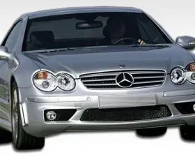2003-2008 Mercedes SL Class R230 Duraflex SL65 Look Front Bumper Cover - 1 Piece