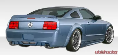 2005-2009 Ford Mustang Duraflex Circuit Rear Bumper Cover - 1 Piece - 106137