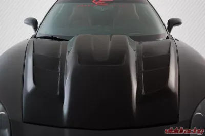 2005-2013 Chevrolet Corvette C6 Carbon Creations Dritech ZR Edition 2 Hood - 1 Piece - 106142
