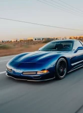 1997-2004 Chevrolet Corvette C5 Carbon Creations C5R Front Under Spoiler Air Dam Lip Splitter - 1 Piece                                     - 106146 - Image 3