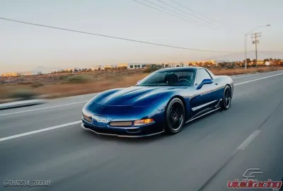 1997-2004 Chevrolet Corvette C5 Carbon Creations C5R Front Under Spoiler Air Dam Lip Splitter - 1 Piece - 106146