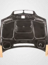 2002-2005 BMW 3 Series E46 4DR Carbon Creations OEM Look Hood - 1 Piece                                     - 106156 - Image 4