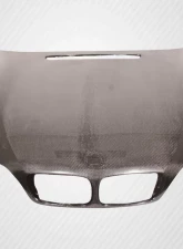 2002-2005 BMW 3 Series E46 4DR Carbon Creations OEM Look Hood - 1 Piece                                     - 106156 - Image 7