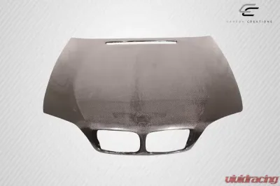 2002-2005 BMW 3 Series E46 4DR Carbon Creations OEM Look Hood - 1 Piece - 106156