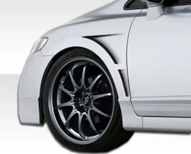2006-2011 Honda Civic 4DR Duraflex GT Concept Fenders - 2 Piece
