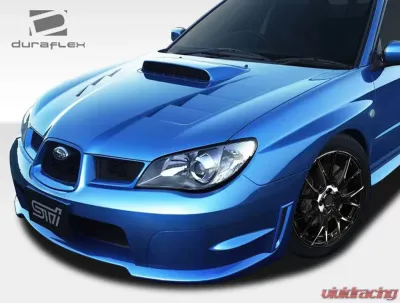 2006-2007 Subaru Impreza WRX STI Duraflex GT Concept Hood - 1 Piece - 106235