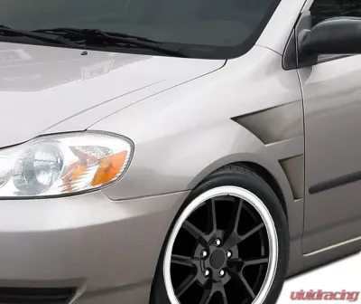 2003-2008 Toyota Corolla Duraflex GT Concept Fenders - 2 Piece - 106249