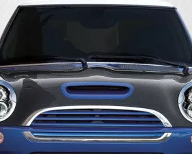2002-2006 Mini Cooper / Cooper S R50 R53 2005-2008 Cooper convertible R52 Carbon Creations OEM Look Hood - 1 Piece