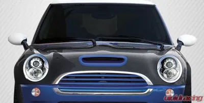 2002-2006 Mini Cooper / Cooper S R50 R53 2005-2008 Cooper convertible R52 Carbon Creations OEM Look Hood - 1 Piece - 106323
