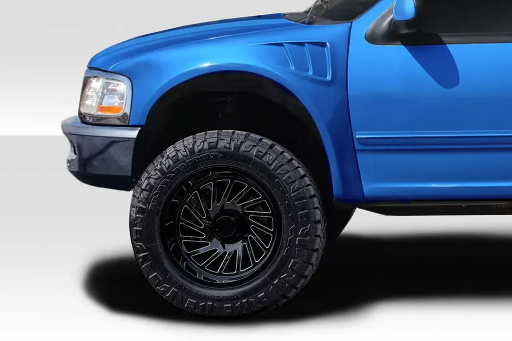 1997-2003 Ford F-150 Expedition Duraflex 4" Off Road Bulge Front Fenders - 2 Piece - 106462