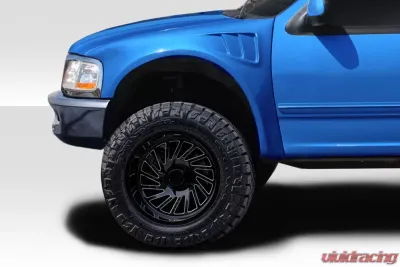 1997-2003 Ford F-150 Expedition Duraflex 4" Off Road Bulge Front Fenders - 2 Piece - 106462