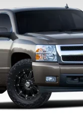 2007-2013 Chevrolet Silverado Duraflex 4.5" Off Road Bulge Front Fenders - 2 Piece                                     - 106467 - Image 2