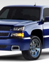 2003-2006 Chevrolet Silverado Duraflex 4" Off Road Bulge Front Fenders - 2 Piece                                     - 106468 - Image 2