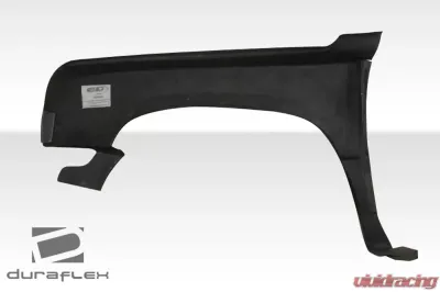 2003-2006 Chevrolet Silverado Duraflex 4" Off Road Bulge Front Fenders - 2 Piece - 106468