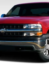 1999-2002 Chevrolet Silverado 2000-2006 Chevrolet Tahoe Suburban Duraflex 5" Off Road Bulge Front Fenders - 2 Piece                                     - 106469 - Image 2