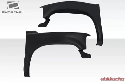 1999-2002 Chevrolet Silverado 2000-2006 Chevrolet Tahoe Suburban Duraflex 5" Off Road Bulge Front Fenders - 2 Piece - 106469