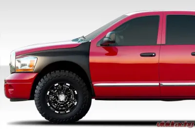 2006-2008 Dodge Ram Duraflex 4.5" Off Road Bulge Front Fenders - 2 Piece - 106475