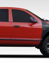 2002-2005 Dodge Ram Duraflex 4.5" Off Road Bulge Front Fenders - 2 Piece                                     - 106476 - Image 2