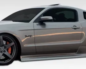 2005-2014 Ford Mustang Duraflex Tjin Edition Side Skirts Rocker Panels - 2 Piece