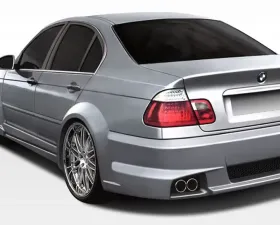 1999-2005 BMW 3 Series E46 4DR Duraflex I-Design Wide Body Rear Bumper Cover - 1 Piece