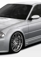 1999-2005 BMW 3 Series E46 4DR Duraflex I-Design Wide Body Front Fender Flares - 2 Piece                                     - 106514 - Image 4