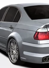 1999-2005 BMW 3 Series E46 4DR Duraflex I-Design Wide Body Rear Fender Flares - 2 Piece                                     - 106515 - Image 9