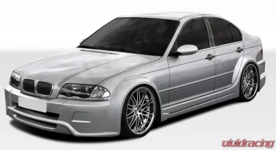 1999-2005 BMW 3 Series E46 4DR Duraflex I-Design Wide Body Kit - 8 Piece - 106516