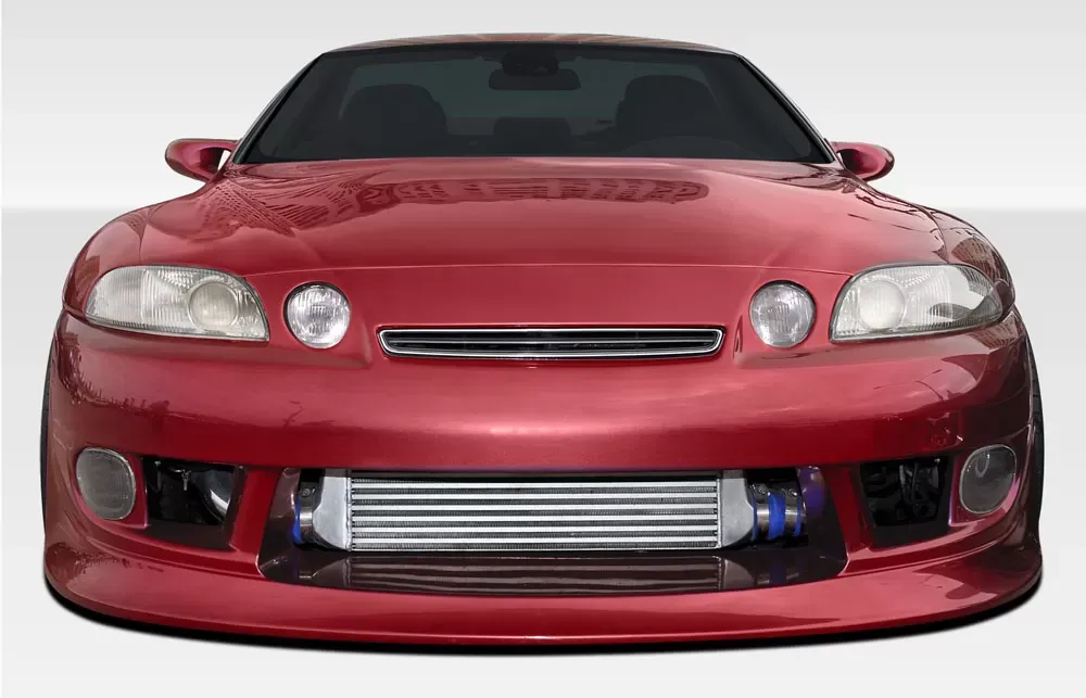 1992-2000 Lexus SC Series SC300 SC400 Duraflex V-Speed Wide Body Front Bumper Cover - 1 Piece - 106571
